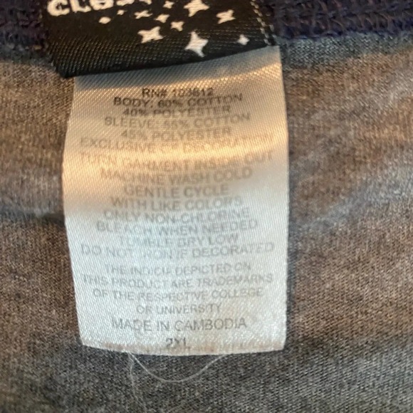 COPY - Creative apparel ladies auburn football shirt size 2x - Picture 3 of 7